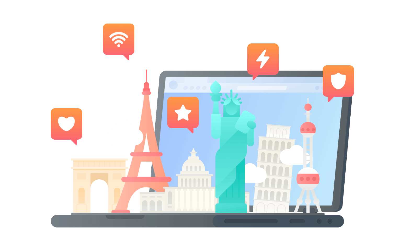 在西班牙连接到中国的软件 - 翻回VPN